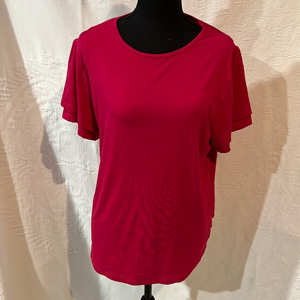 4/$30.     Cooper & Ella shirt,‎ size large